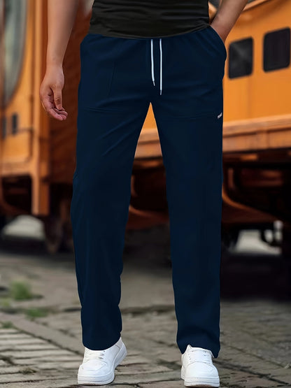 Pantalones con Cintura Ajustable para Hombre | Ideales para Uso Diario y Semi-Formal