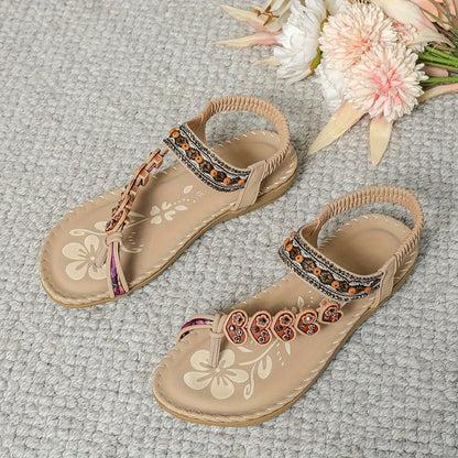 Sandalias Planas con Cierre de Tobillo para Mujer | Ideales para Uso Diario en Temporadas Cálidas