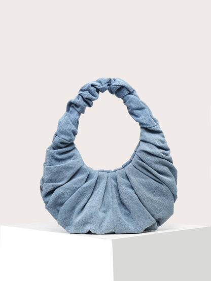 Bolso de Hombro Plegable con Formato Redondeado para Mujer | Ideal para Uso Diario y Excursiones