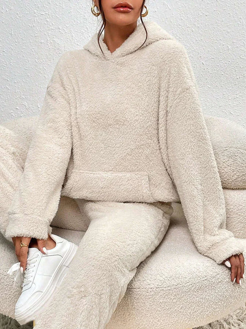 Conjunto de Dos Piezas con Capucha para Mujer | Ideal para Días Frescos
