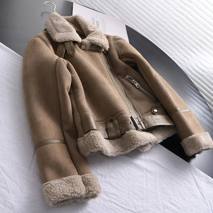 Chaqueta Corta De Invierno Con Cuello Alto Para Mujer | Ideal Para Invierno