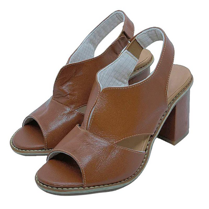 Sandalias De Talón Abierto Con Correa Trasera Para Mujer | Ideales Para Uso Diario Y Temporadas Cálidas