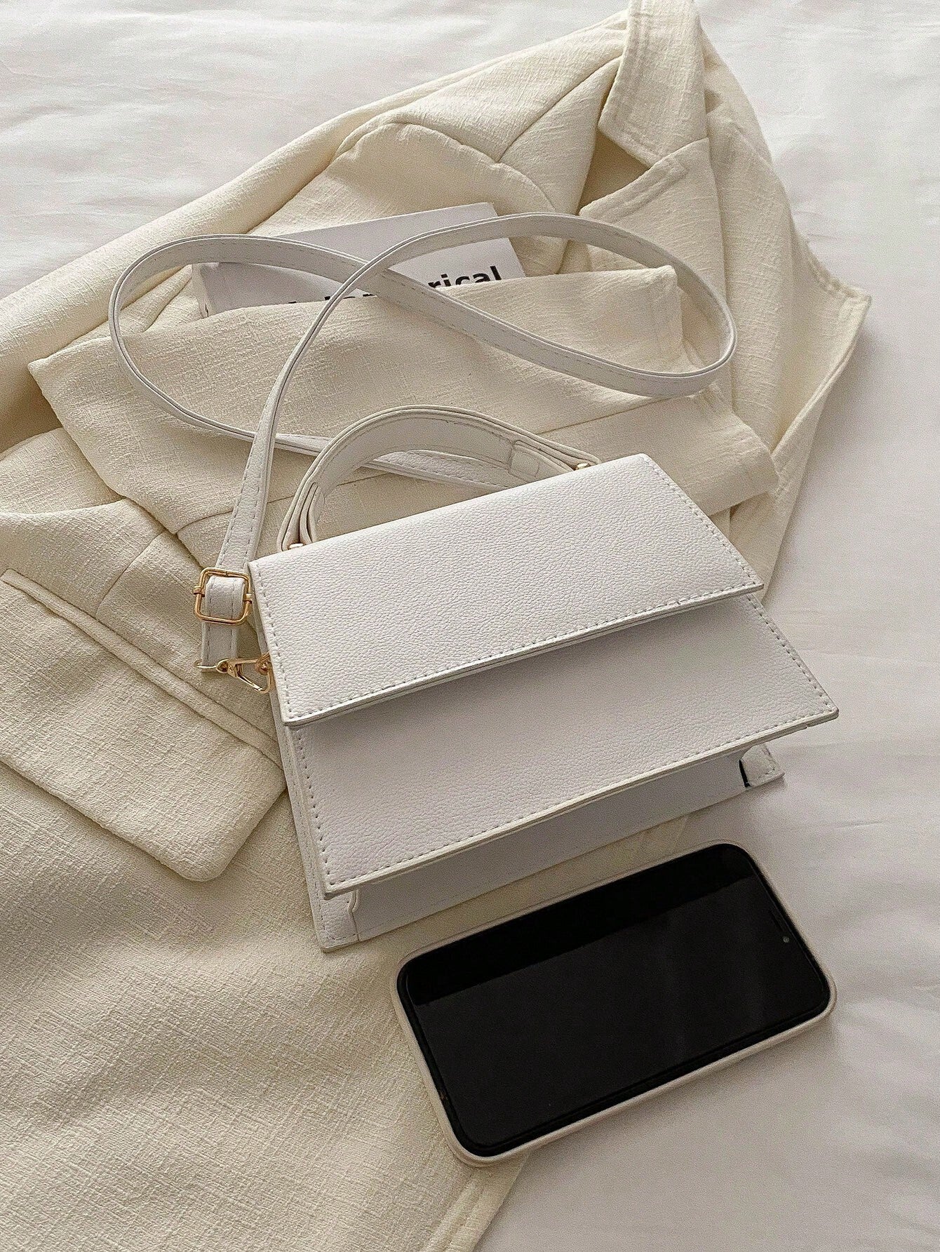 Mini Bolso Cuadrado con Bandolera Ajustable para Mujer | Ideal para Salidas y Eventos