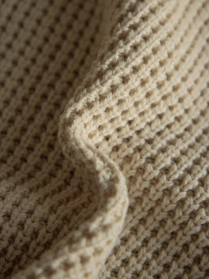 Jersey de Punto de Manga Larga con Textura Gofrada para Hombre | Ideal para Uso Diario