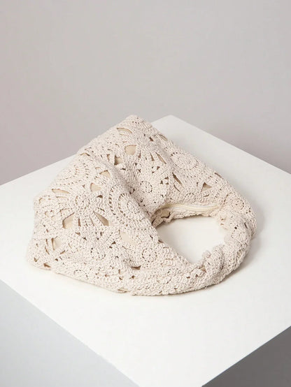Bolso de Playa con Estructura Ajourada para Mujer | Ideal para Salidas de Verano y Actividades al Aire Libre
