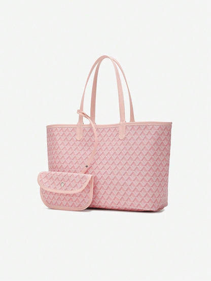 Bolso Cabas de Hombro con Gran Compartimento para Mujer | Ideal para Uso Diario