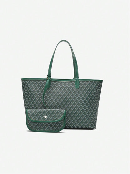 Bolso Cabas de Hombro con Gran Compartimento para Mujer | Ideal para Uso Diario