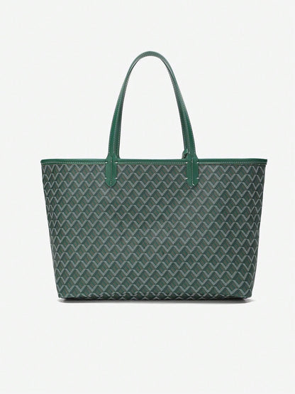 Bolso Cabas de Hombro con Gran Compartimento para Mujer | Ideal para Uso Diario