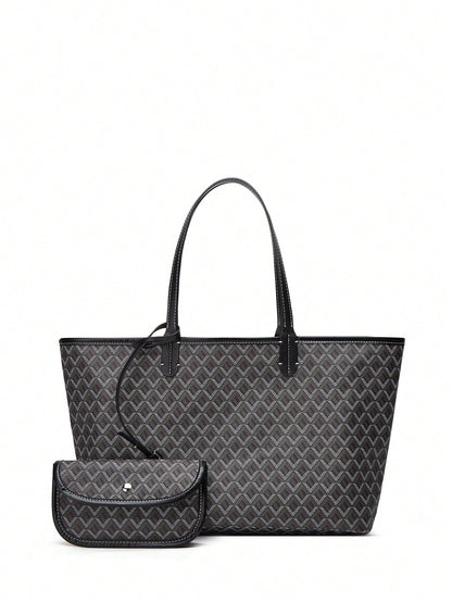 Bolso Cabas de Hombro con Gran Compartimento para Mujer | Ideal para Uso Diario
