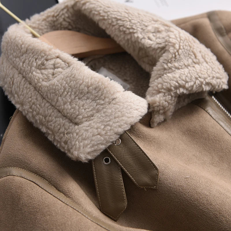 Chaqueta Corta De Invierno Con Cuello Alto Para Mujer | Ideal Para Invierno