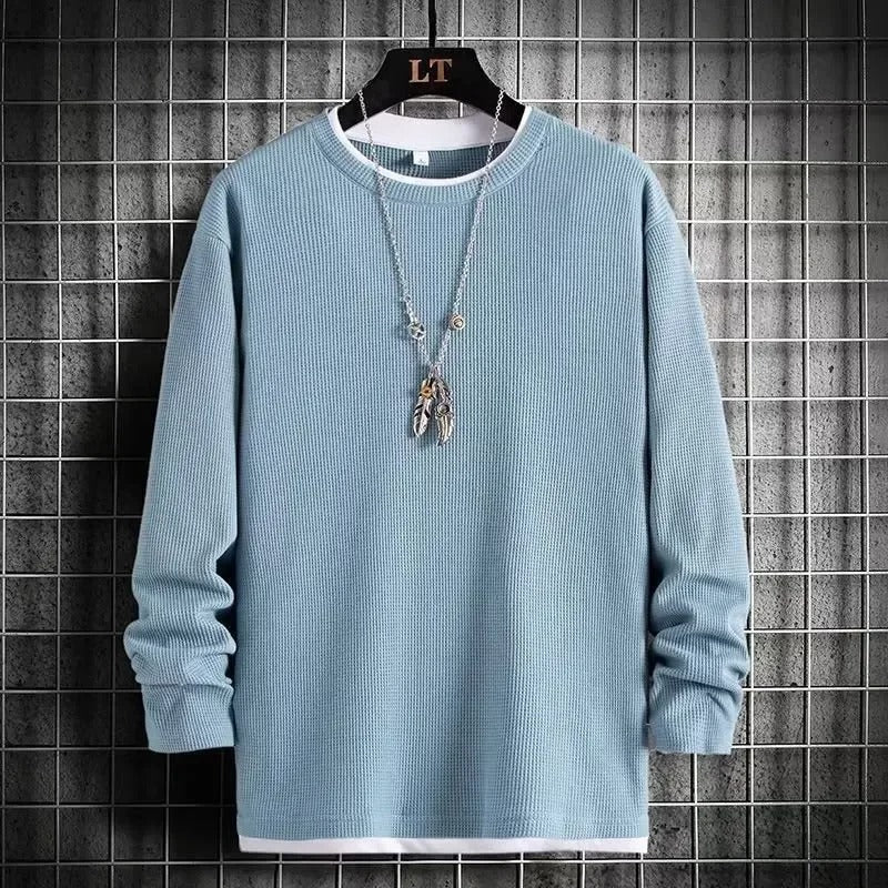 Sudadera de Manga Larga con Corte Amplio para Hombre | Ideal para Uso Diario