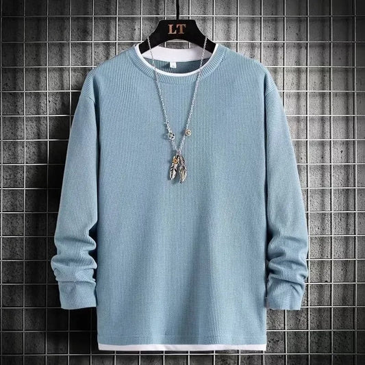 Sudadera de Manga Larga con Corte Amplio para Hombre | Ideal para Uso Diario