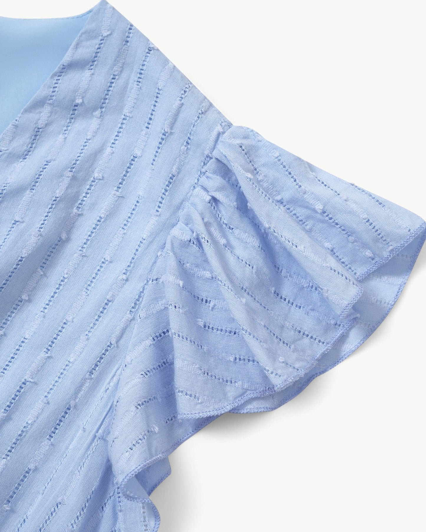 Vestido Midi Con Mangas Con Volantes Y Botones Frontales Para Mujer | Ideal Para Uso Diario Y Ocasiones Informales