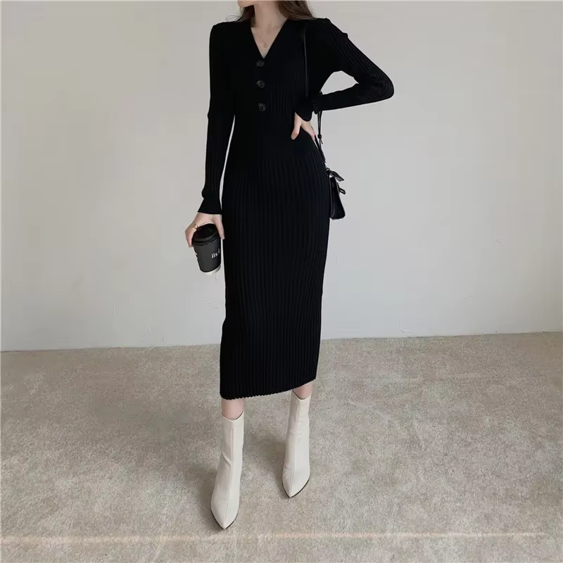 Vestido de Corte Ajustado Para Mujer | Ideal Para Uso Diario y Salidas Planificadas