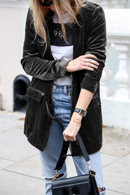 Blazer con Corte Ajustado para Mujer | Ideal para Uso Urbano y Diario