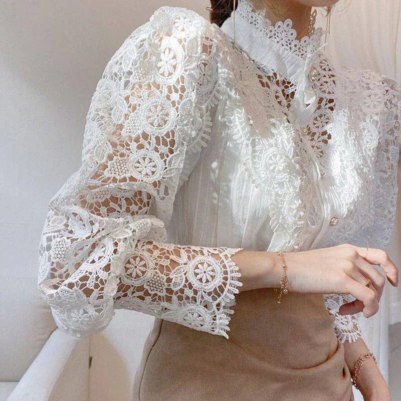 Blusa Con Col Alto Y Corte Recto Para Mujer | Ideal Para Uso Diario Y Profesional
