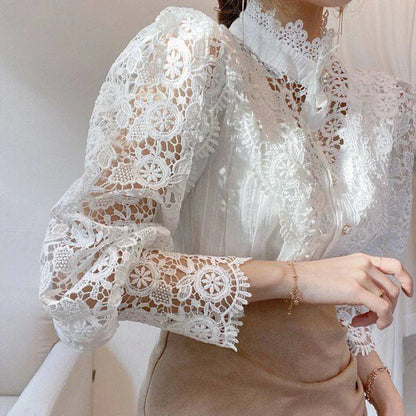 Blusa Con Col Alto Y Corte Recto Para Mujer | Ideal Para Uso Diario Y Profesional