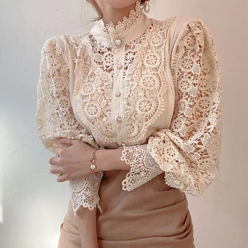 Blusa Con Col Alto Y Corte Recto Para Mujer | Ideal Para Uso Diario Y Profesional