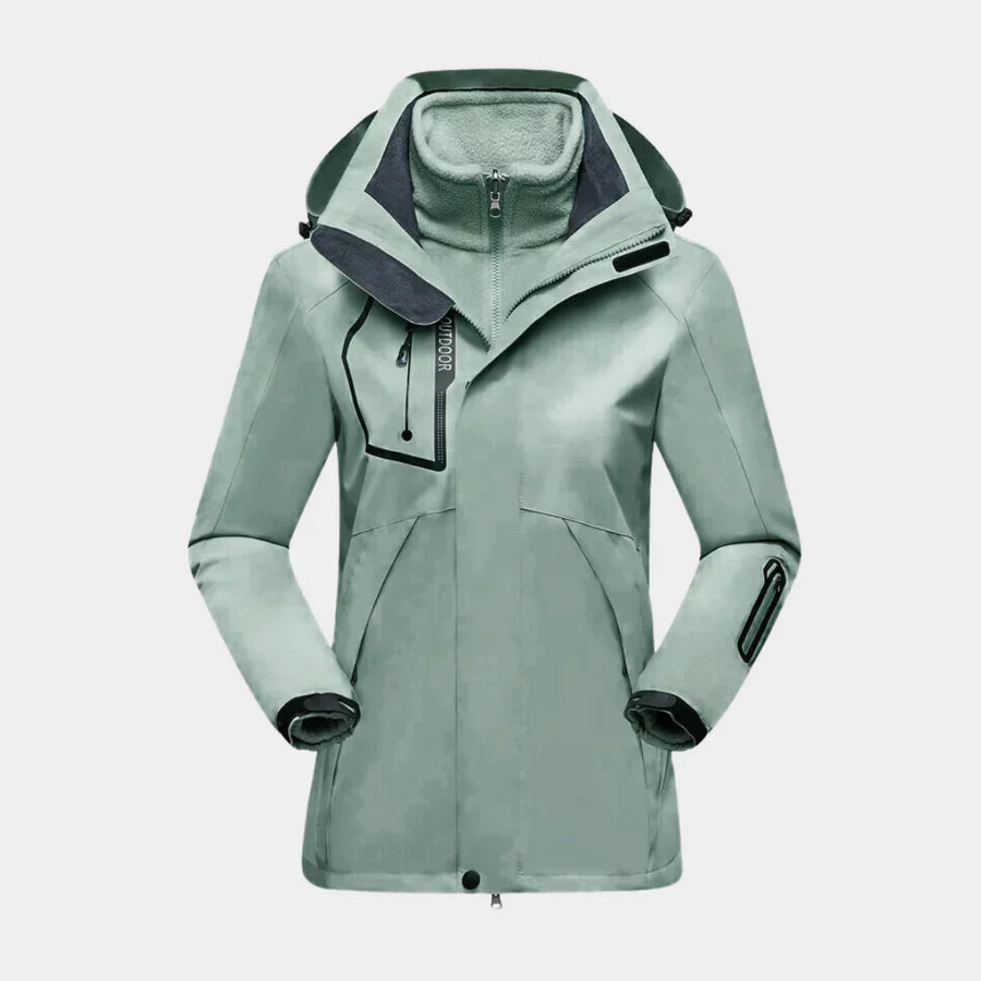 Chaqueta De Esquí Con Diseño Funcional Para Mujer | Ideal Para Deportes De Invierno