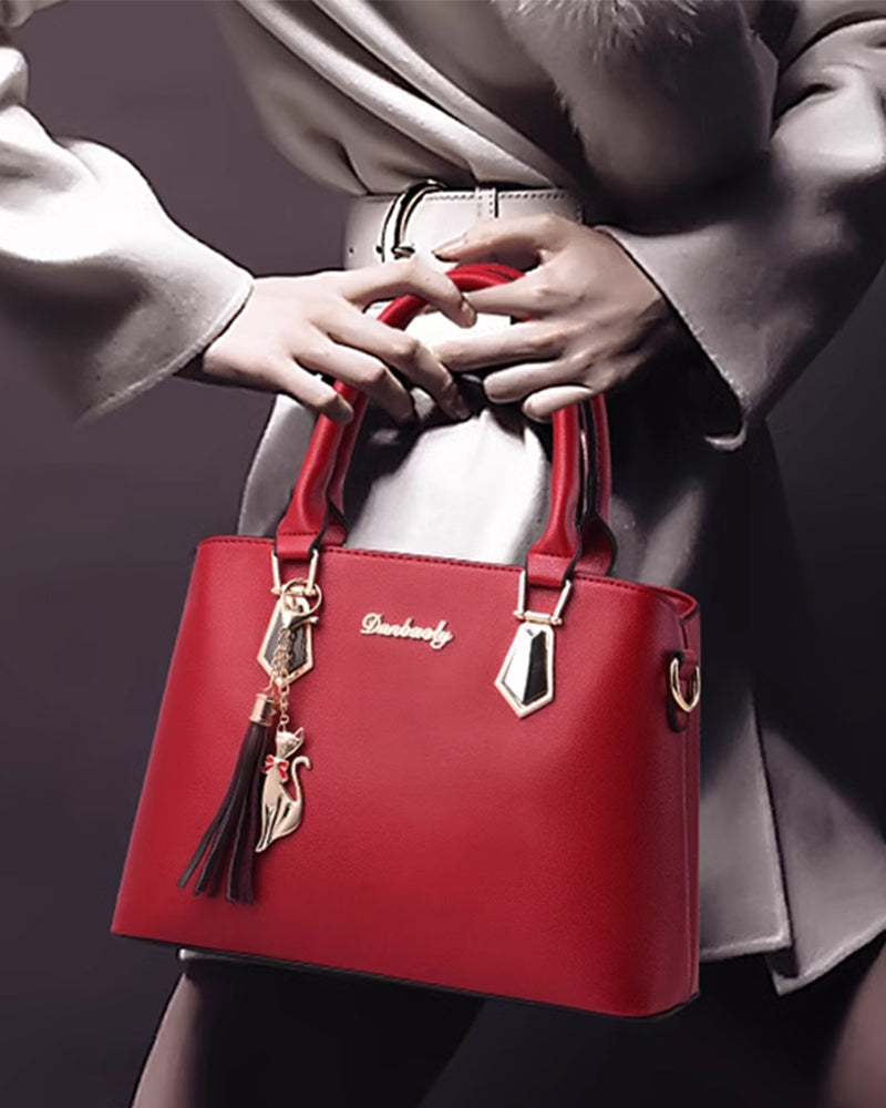 Bolso de Hombro con Compartimentos Múltiples para Mujer | Ideal para Uso Diario y Salidas