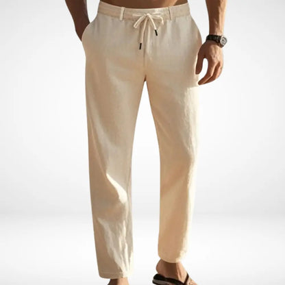 Pantalón Para Hombre Con Corte Recto Y Cintura Ajustable | Ideal Para Uso Diario Y Contextos Informales