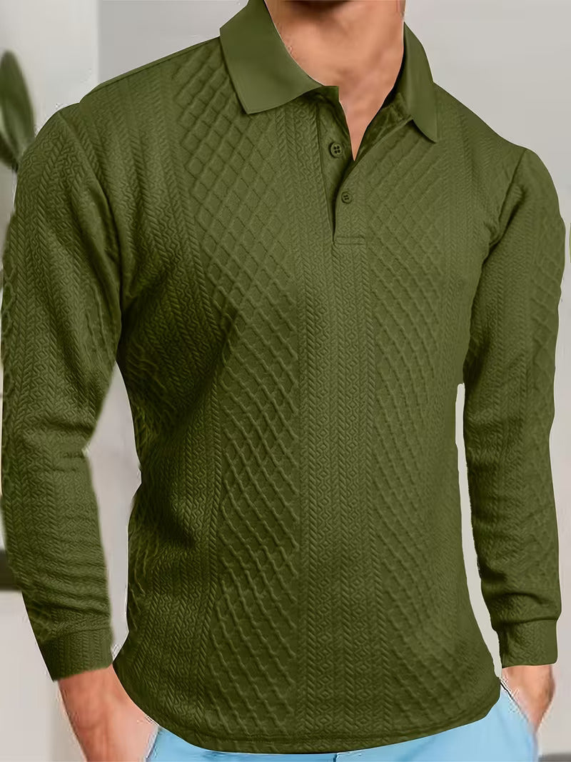 Jersey Con Cuello Redondo Y Corte Relajado Para Hombre | Ideal Para Uso Diario