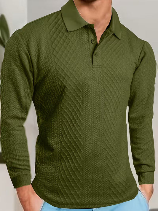 Jersey Con Cuello Redondo Y Corte Relajado Para Hombre | Ideal Para Uso Diario