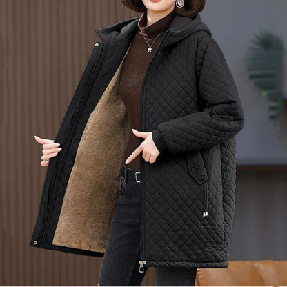 Chaqueta Acolchada con Cierre De Cremallera para Mujer | Ideal para Otoño E Invierno