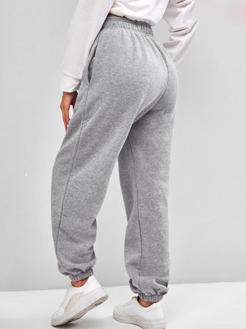 Jogger Con Corte Holgado Y Cintura Elástica Para Mujer | Ideal Para Uso Diario