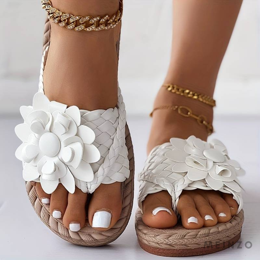 Sandalias de Verano con Tiras Trenzadas para Mujer | Ideales para Actividades Diarias en Temporadas Cálidas