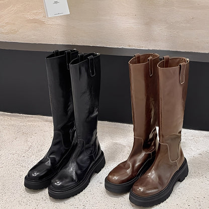 Botas Altas para Mujer con Corte Ajustado | Ideal para Uso Diario