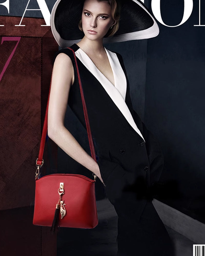 Bolso de Hombro con Compartimentos Múltiples para Mujer | Ideal para Uso Diario y Salidas