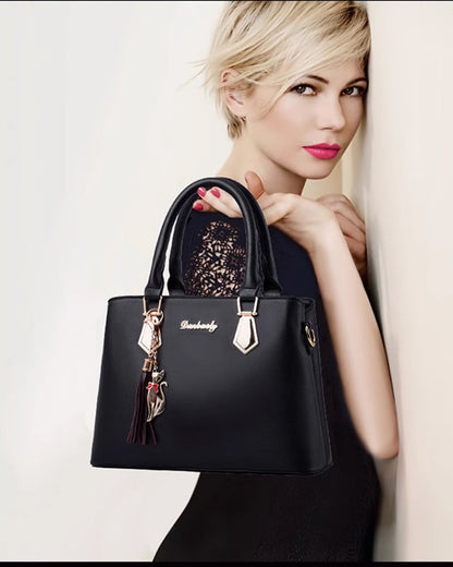 Bolso de Hombro con Compartimentos Múltiples para Mujer | Ideal para Uso Diario y Salidas