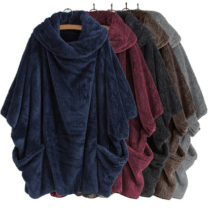 Chaqueta Cortavientos Oversize Con Capucha Para Mujer | Ideal Para Otoño E Invierno