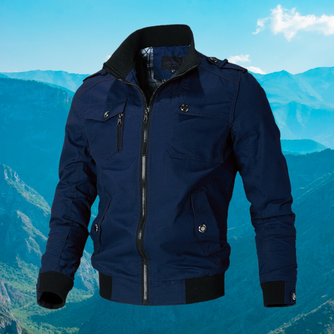 Chaqueta Bomber con Forro Multicapa para Hombre | Ideal para Uso Diario