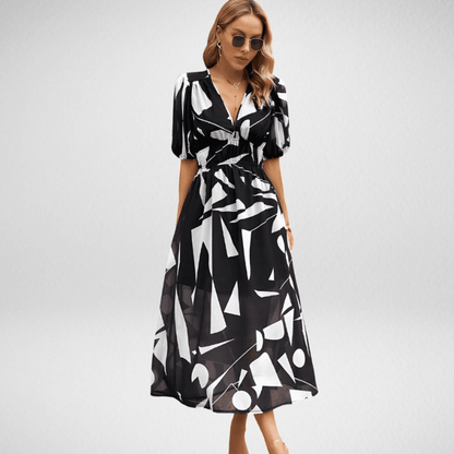 Vestido Midi Con Longitud Intermedia Para Mujer | Ideal Para Uso Diario Y Ocasiones