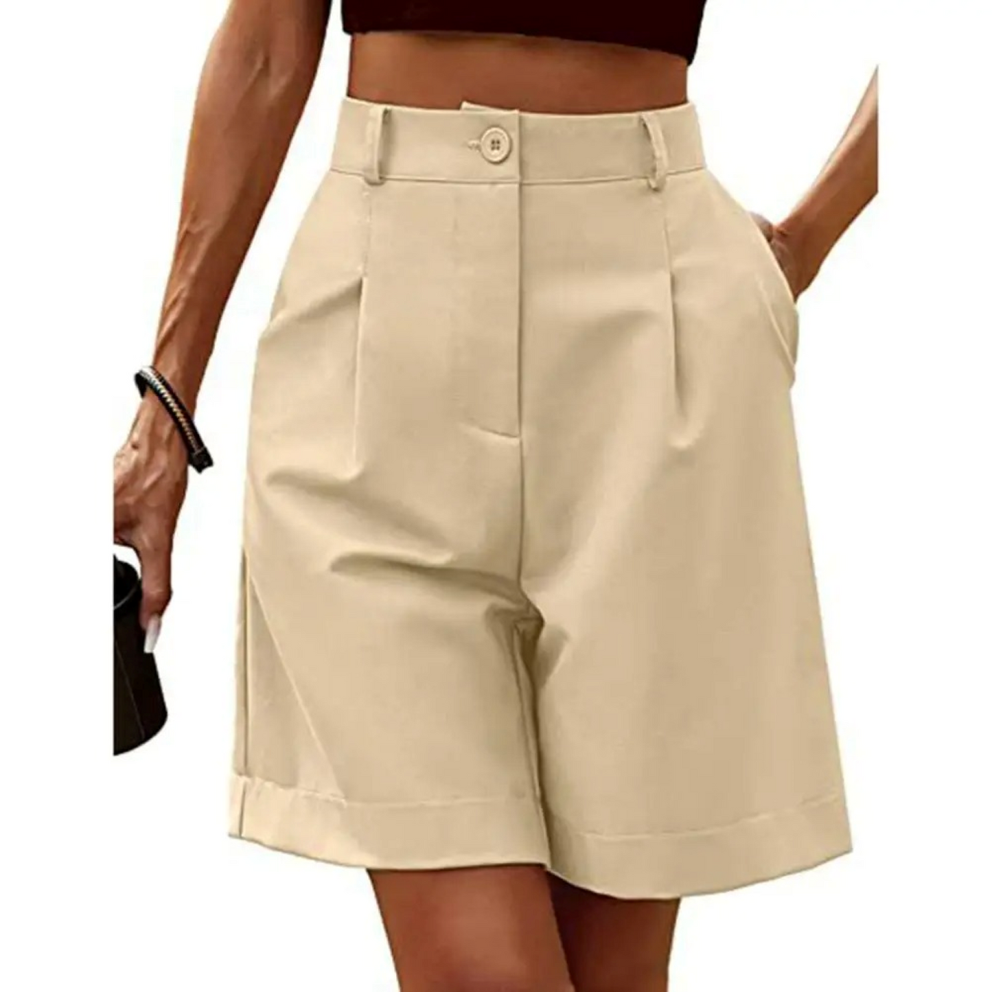 Short Con Corte Simple Para Uso Diario Para Mujer | Ideal Para Todo El Año