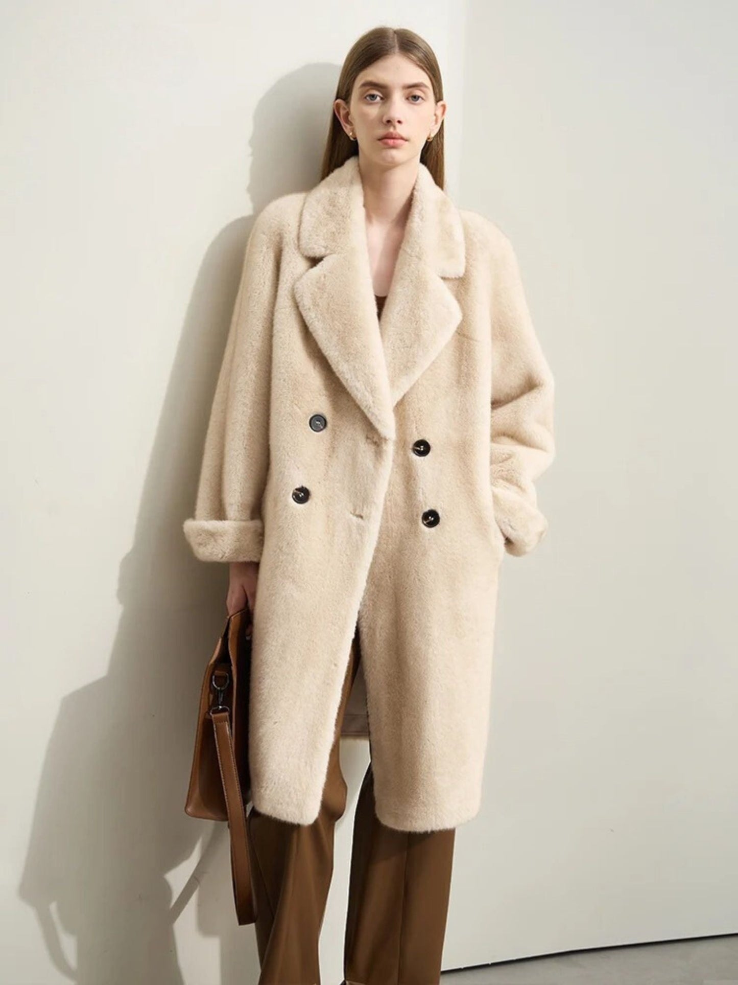 Abrigo De Invierno Con Cierre Cruzado Para Mujer | Ideal Para Temporada Fría
