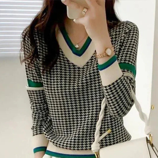 Jersey de Punto con Diseño Básico para Mujer | Ideal para Uso Diario en Días Frescos