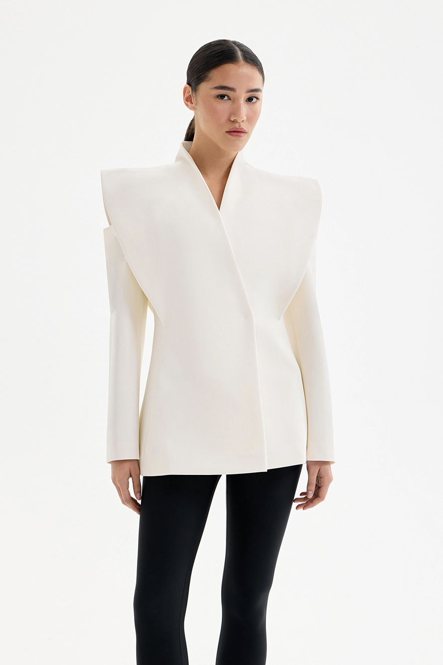 Blazer con Hombros Estructurados para Mujer | Ideal para Climas Fríos y Uso Profesional