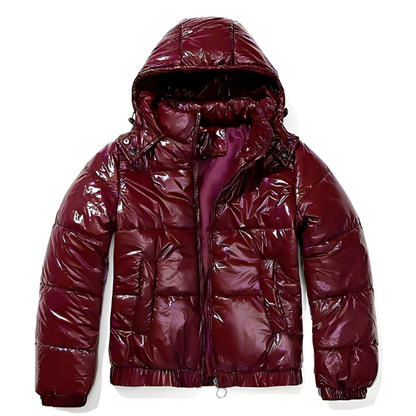 Chaqueta Acolchada con Capucha y Cierre de Cremallera para Mujer | Ideal para Uso Diario