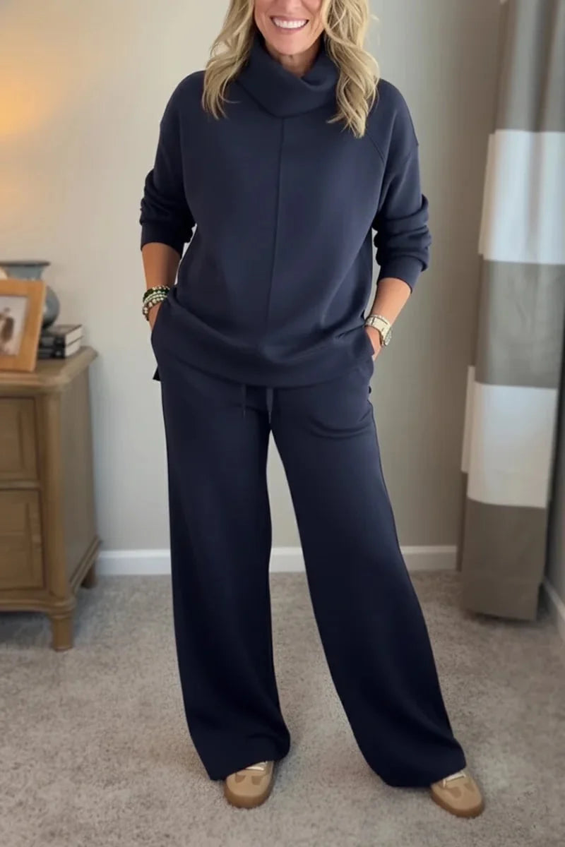Conjunto de Dos Piezas con Top y Pantalón Coordinado para Mujer | Ideal para Uso en Casa o Momentos Informales