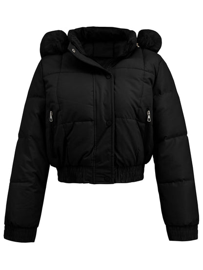 Chaqueta Acolchada con Capucha para Hombre | Ideal para Temporadas Frías