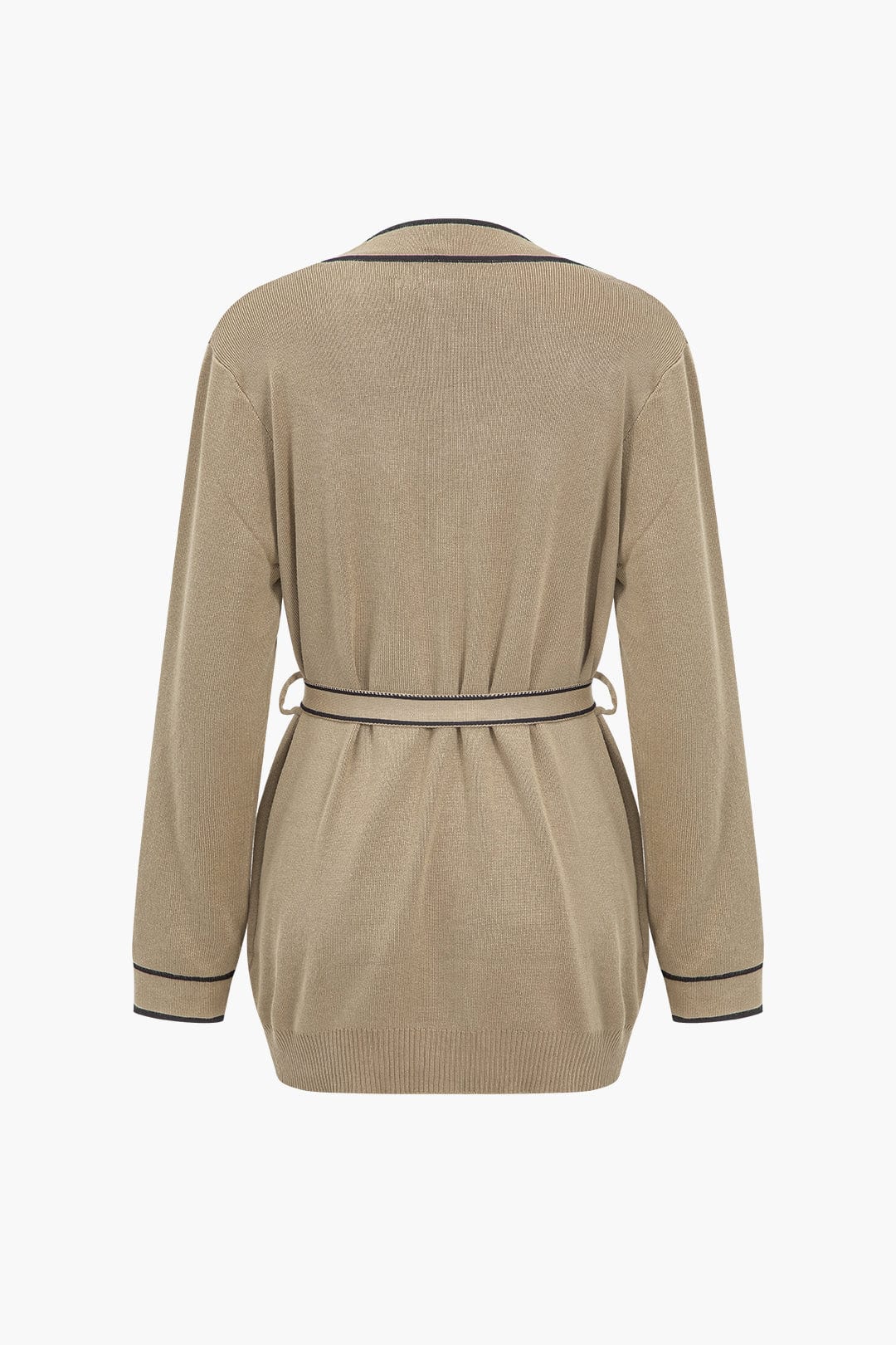 Conjunto De Dos Piezas Para Mujer Con Cardigan Largo Y Pantalón Amplio | Ideal Para Uso Diario Y Trabajo