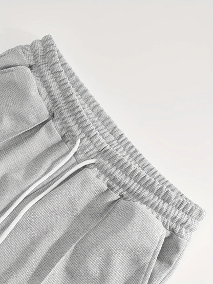 Conjunto Deportivo de Dos Piezas con Textura Waffle para Mujer | Ideal para Actividades Diarias