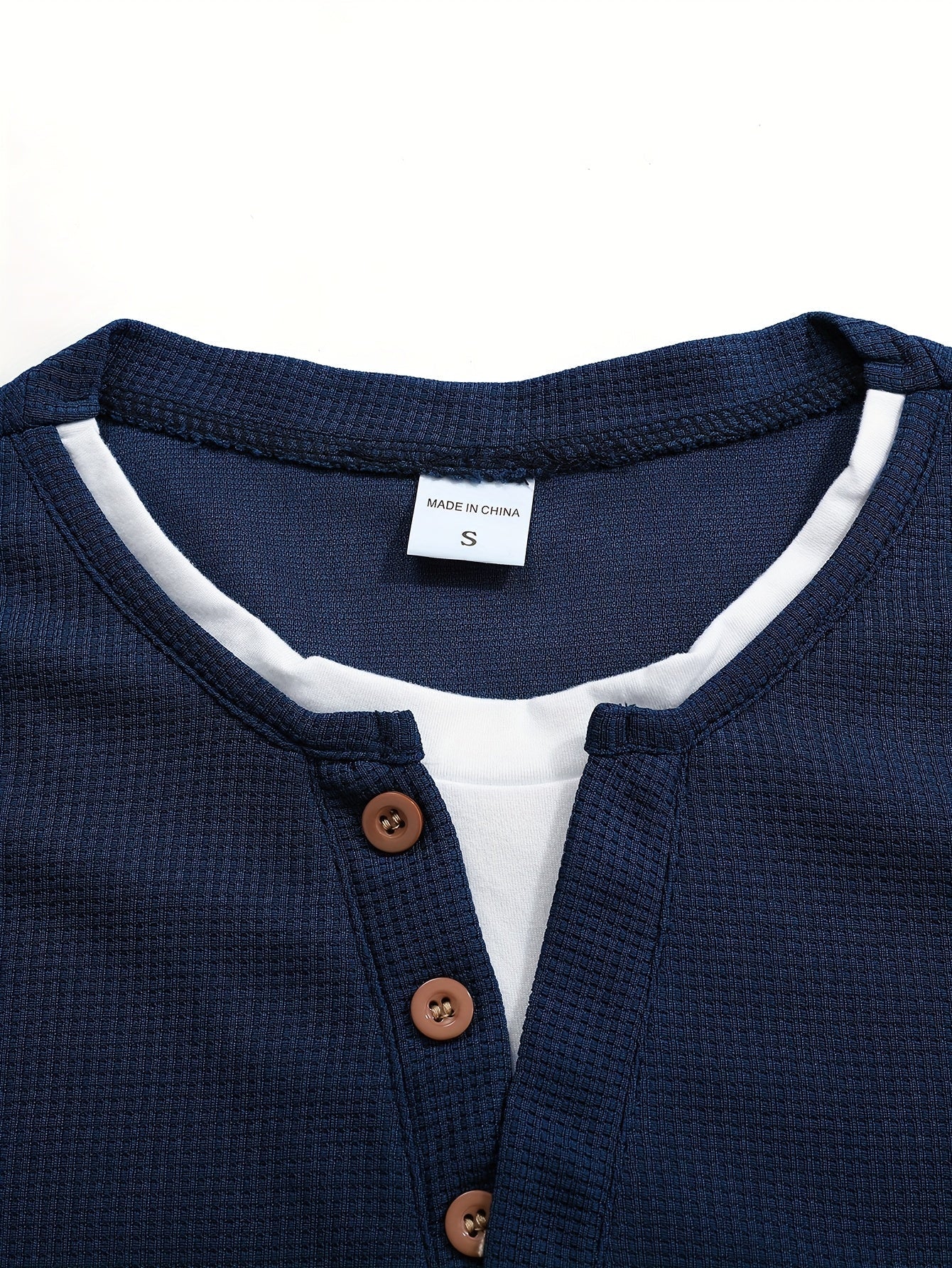 Polo De Manga Larga Con Apertura De Botones Y Bolsillos Para Hombre | Ideal Para Uso Diario