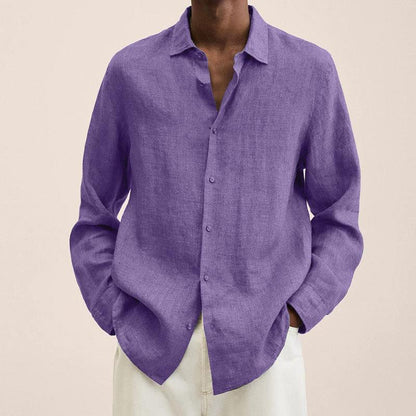 Camisa Con Corte Clásico Para Hombre | Ideal Para Trabajo Y Uso Diario