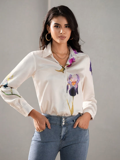 Blusa Con Corte Adaptado Y Detalles Integrados Para Mujer | Ideal Para Uso Diario Y Profesional