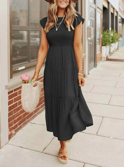 Vestido Midi Con Diseño Versátil Para Mujer | Ideal Para Uso Diario Y Ocasiones
