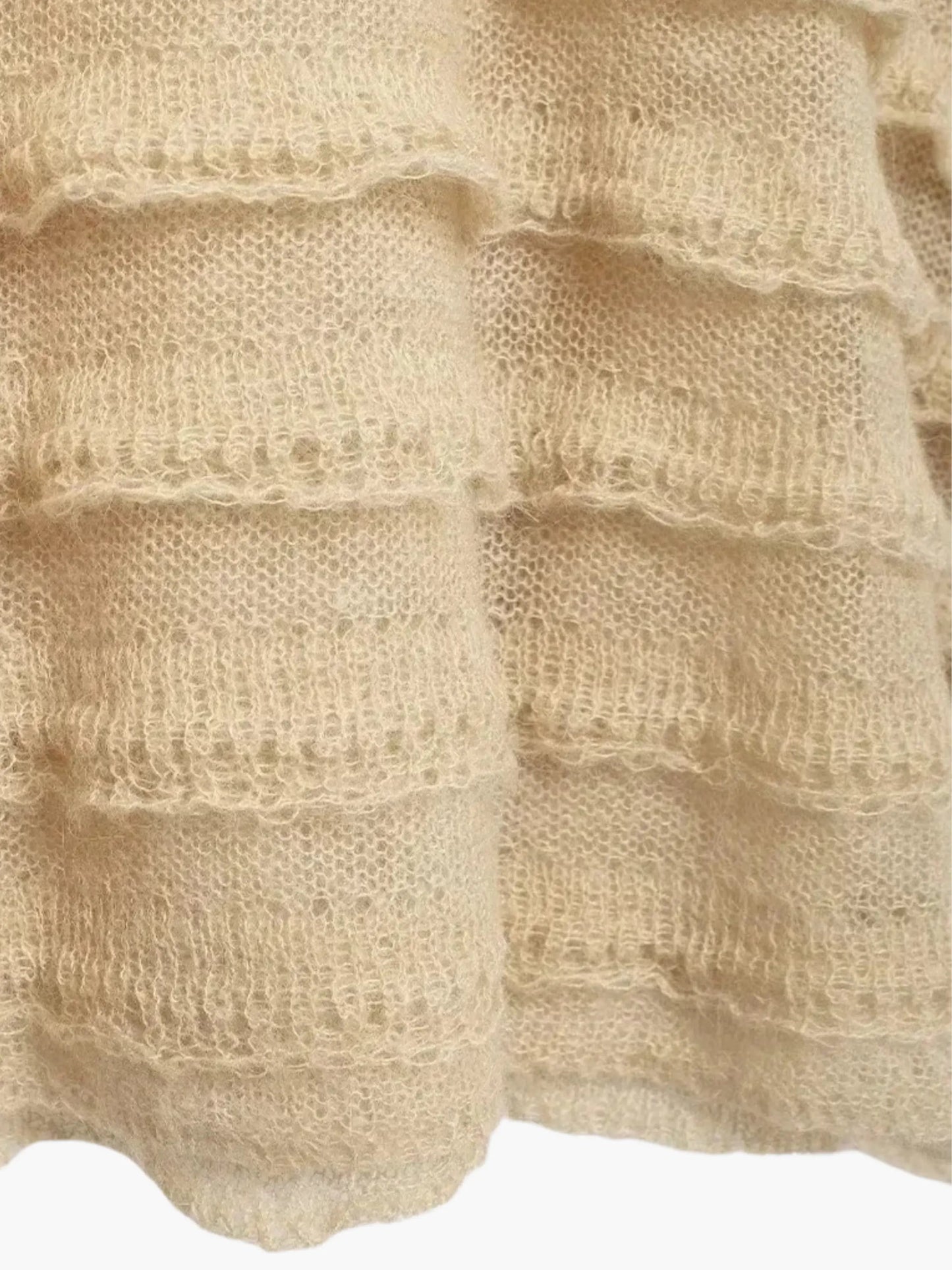 Jersey con Estructura Texturada y Corte Relajado para Mujer | Ideal para Uso Diario en Temporada Fresca